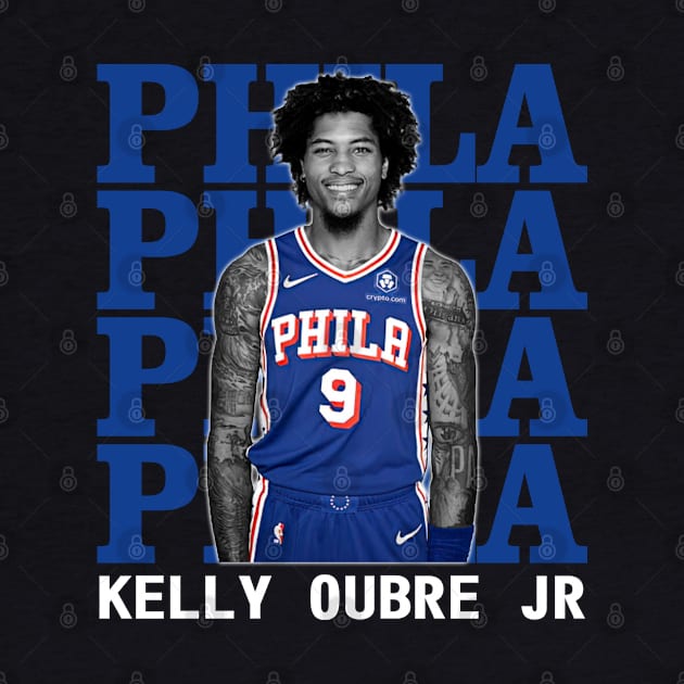 Philadelphia 76ers Kelly Oubre Jr by Thejockandnerd